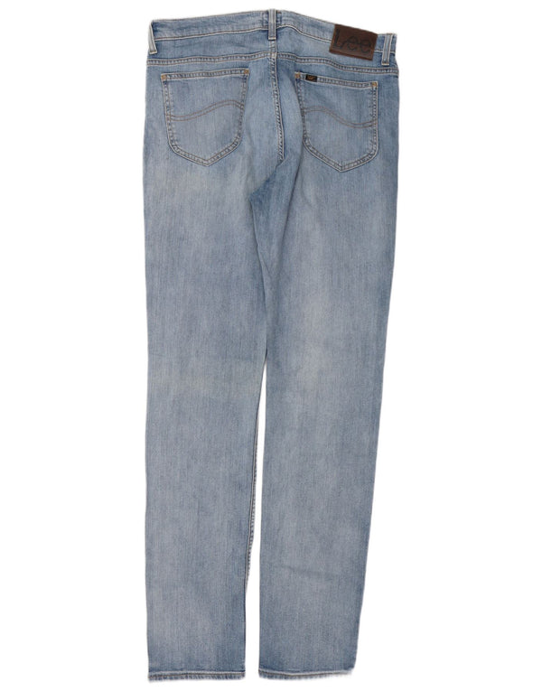 Мужские джинсы Lee Rider Slim W34 L34, синий хлопок