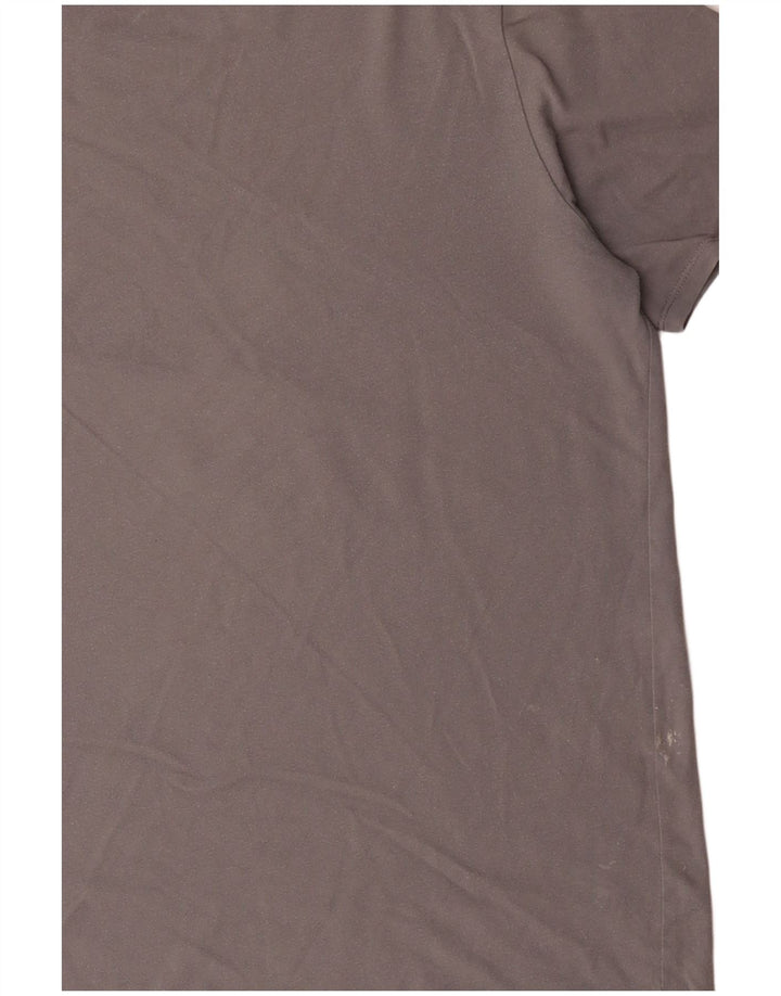 Мужская футболка с рисунком NIKE Detroit Lions, большой серый хлопковый топ