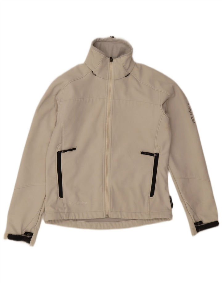 Женская титановая ветровка Columbia UK 6 XS, серый нейлон