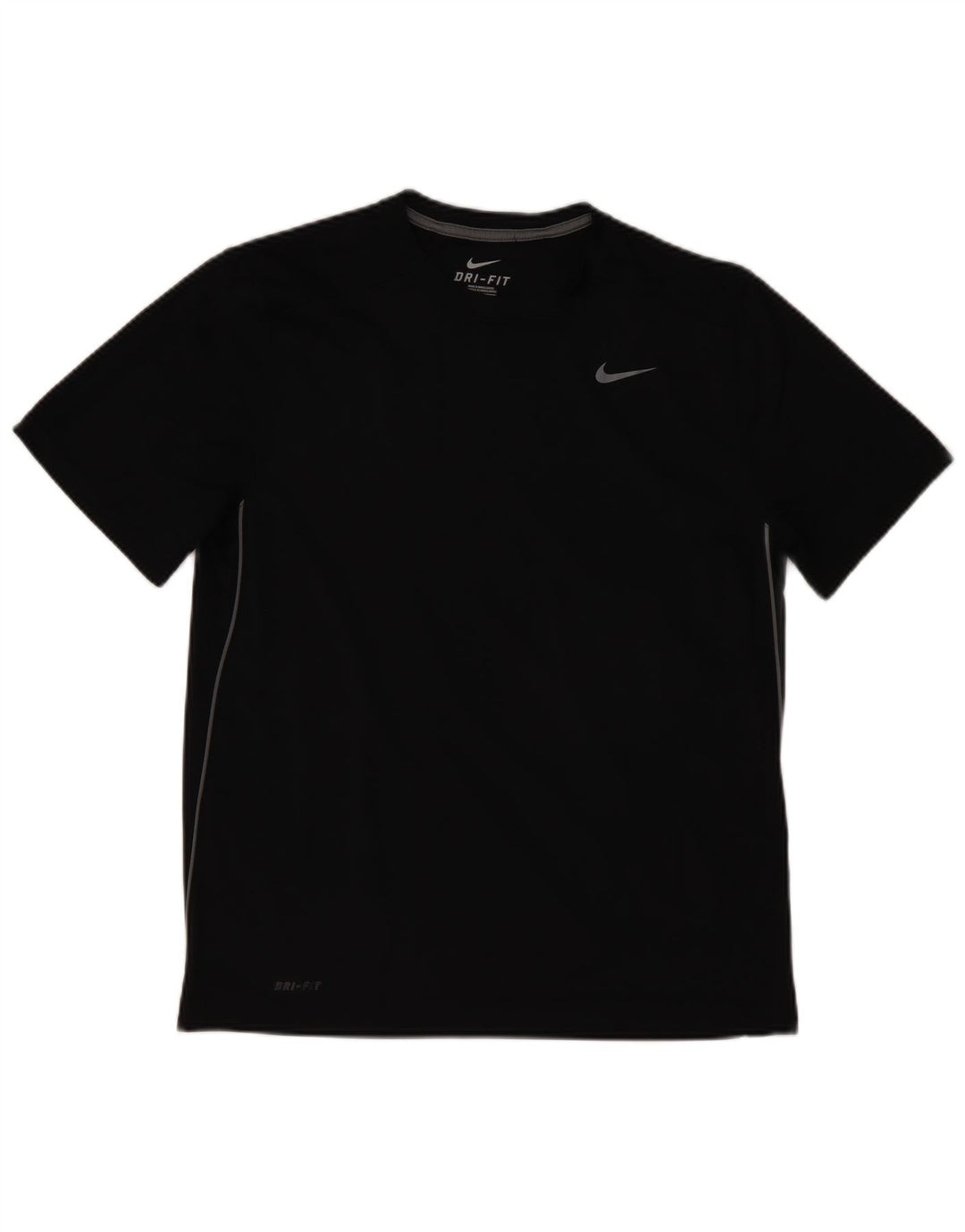 Мужская футболка NIKE Dri Fit, большой черный полиэстер