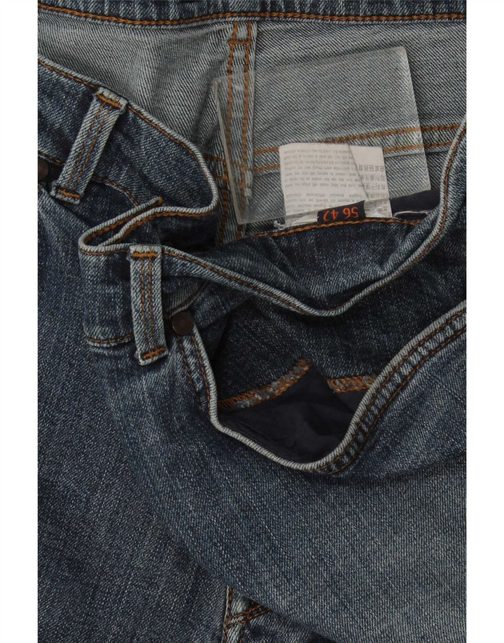 Trussardi Мужские узкие джинсы W38 L34 Синие