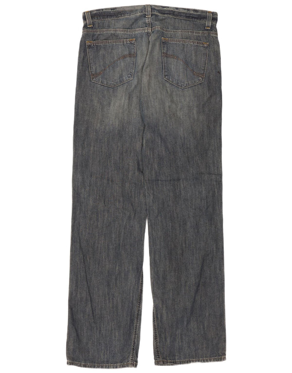 Мужские прямые джинсы Dkny W34 L34 синие, хлопок
