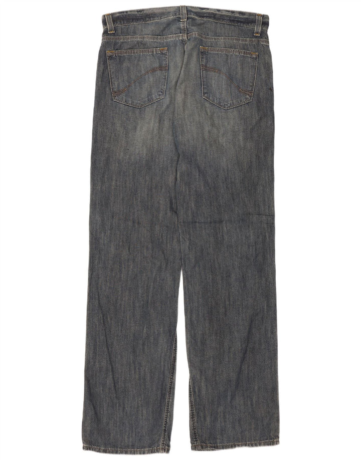 Мужские прямые джинсы Dkny W34 L34 синие, хлопок