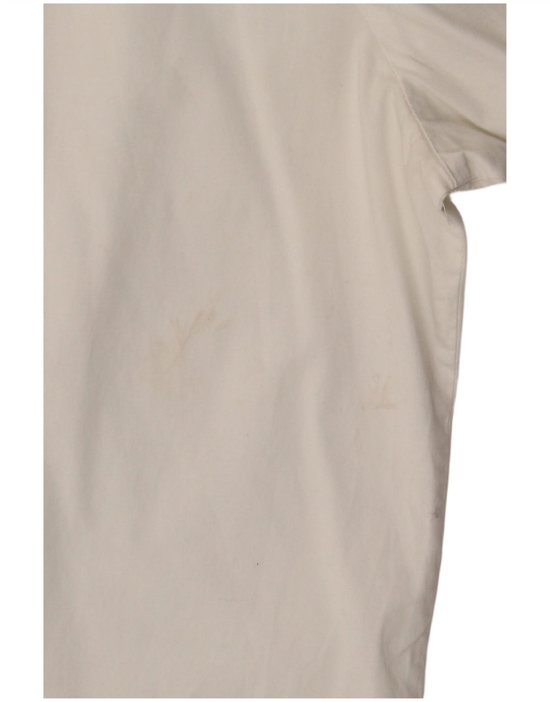 Рубашка женская с коротким рукавом BENETTON UK 16, большая белая, хлопок