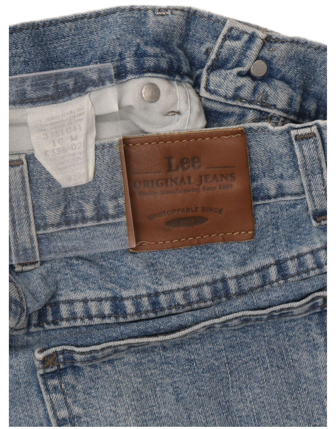 Женские джинсовые шорты Lee с высокой талией, США, 10, большие, W27, синие, классические