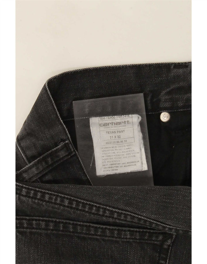 Мужские прямые джинсы Carhartt W31 L28, серый хлопок