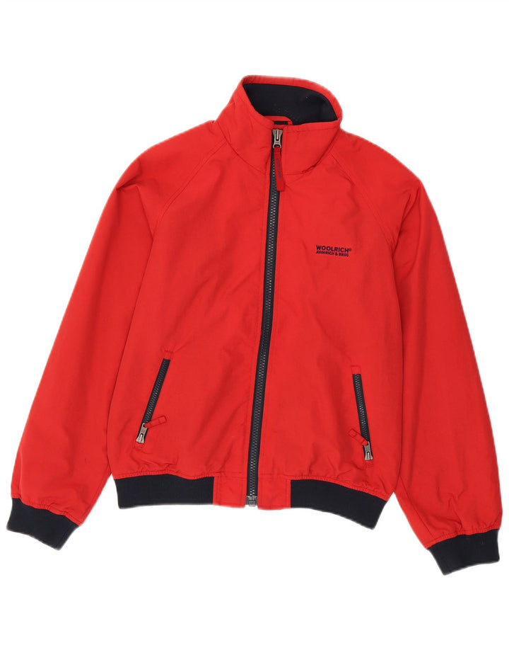 Куртка-бомбер Woolrich для мальчиков 11-12 лет, красная