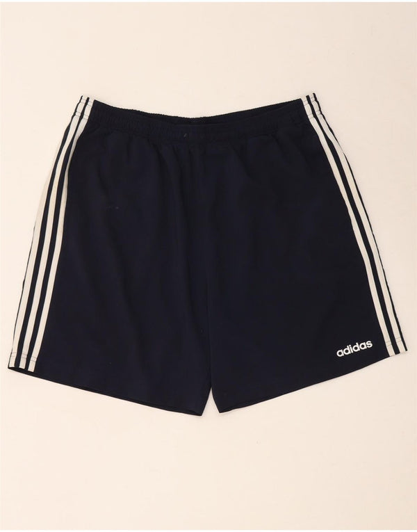 ADIDAS Mens Sport Shorts XL  Navy Blue Polyester