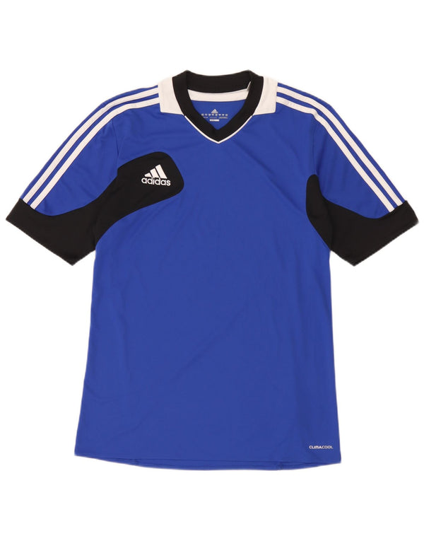 Мужская футболка Adidas Climacool Top UK 40/42 Medium Blue Colourblock