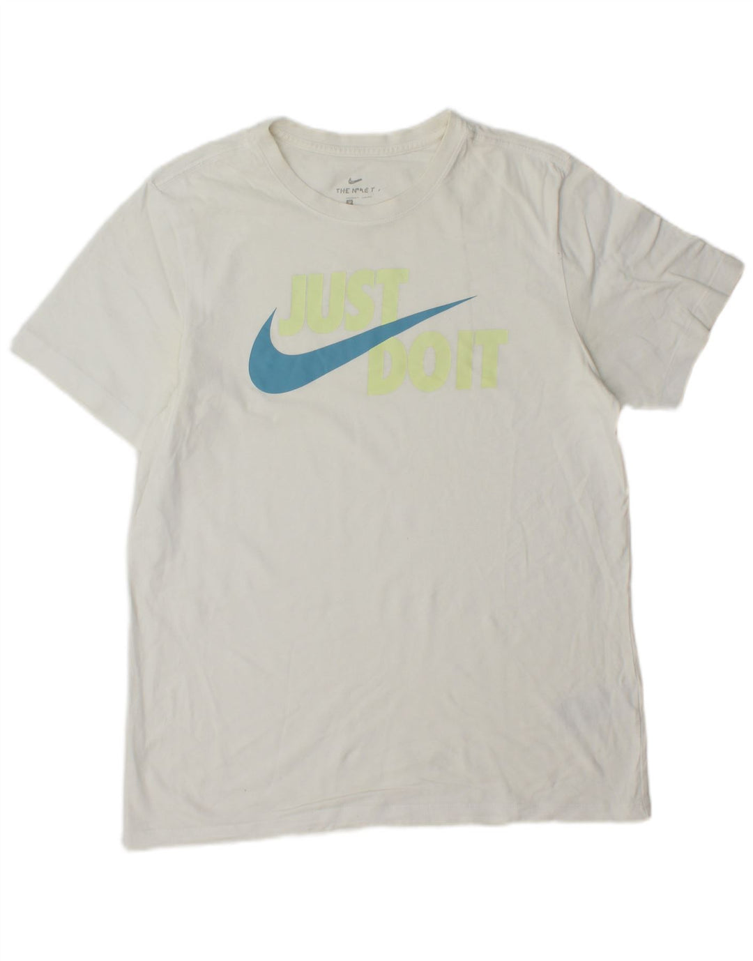 Мужская футболка с рисунком Nike, большой белый хлопок