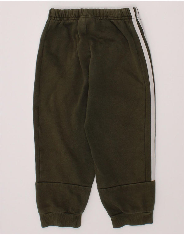 Спортивный костюм ADIDAS для мальчиков, брюки для бега, 2–3 года, хлопок цвета хаки