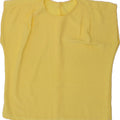 VINTAGE Womens Oversized Blouse Top UK 20 2XL Yellow Vintage Vintage and Second-Hand Vintage from Messina Hembry 