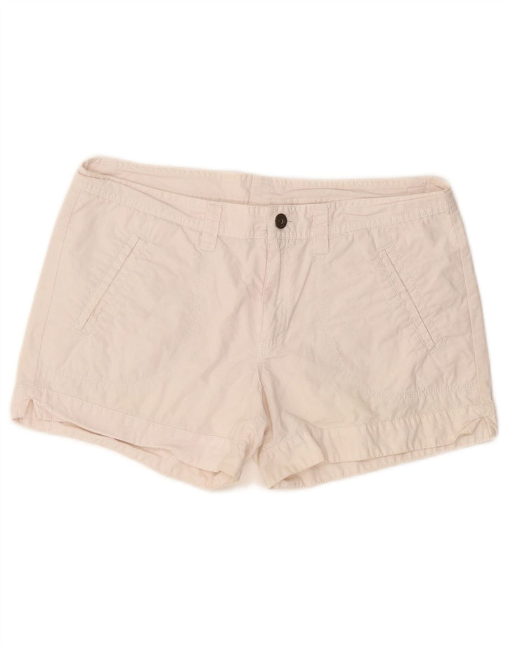 CHAMPION Женские повседневные шорты среднего размера W30 Off White Хлопок