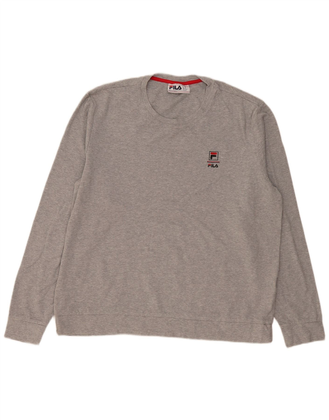 Мужской свитшот Fila XL, серый хлопок