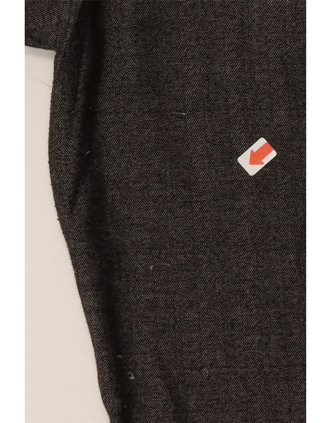 MOSSIMO Womens Bootcut Casual Trousers US 14 XL W38 L32 Grey Herringbone Vintage Mossimo and Second-Hand Mossimo from Messina Hembry 