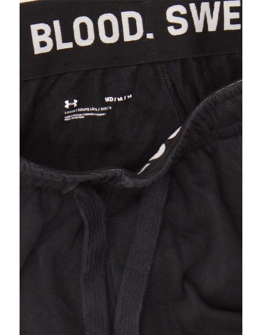 UNDER ARMOR Мужские спортивные брюки джоггеры среднего черного цвета