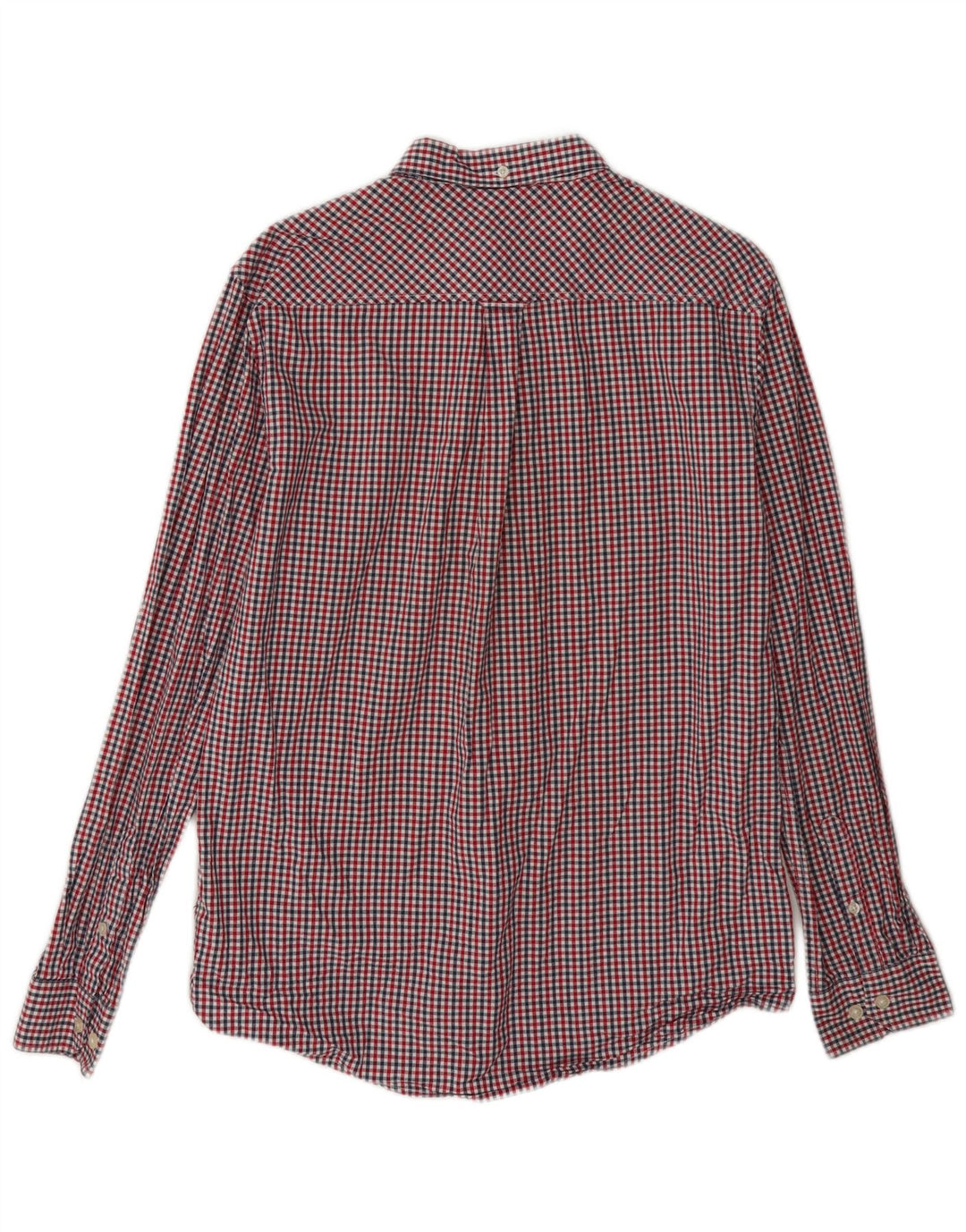 Мужская рубашка стандартного кроя Ben Sherman, средний красный хлопок в мелкую клетку