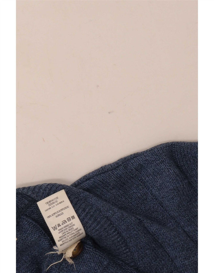 Мужской кардиган Marks & Spencer St. Michael XL темно-синий акрил