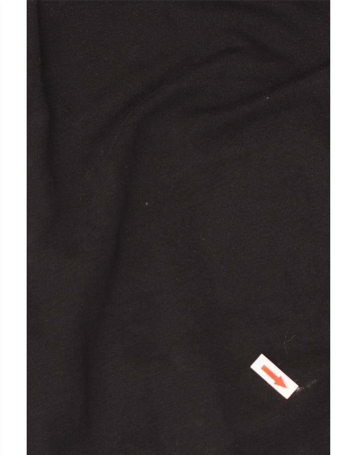 Мужской джемпер с капюшоном NIKE, средний черный, хлопок