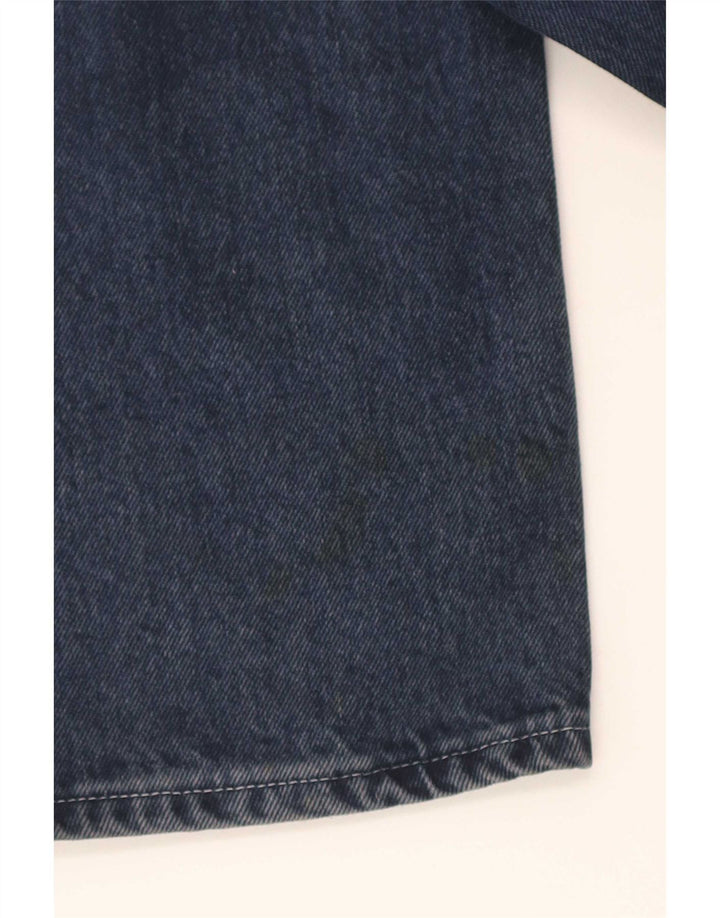 Мужские прямые джинсы Trussardi W34 L32 темно-синие, хлопок