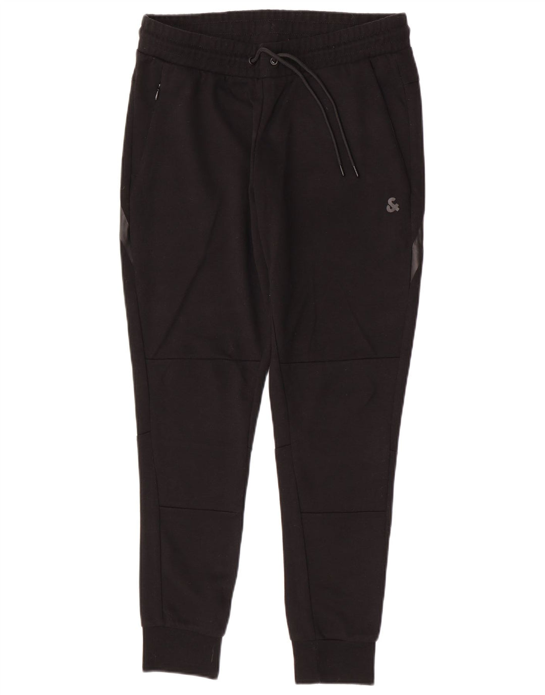Мужские спортивные брюки Jack & Jones, джоггеры, средний черный, полиэстер
