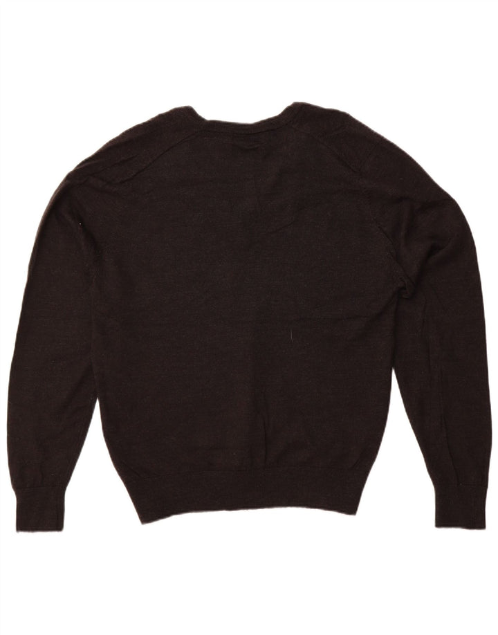 Женский джемпер с v-образным вырезом Marks & Spencer, Великобритания 16, большой серый