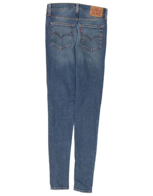 Женские джинсы скинни Levi's 720 с супервысокой посадкой W26 L29, синие, хлопок