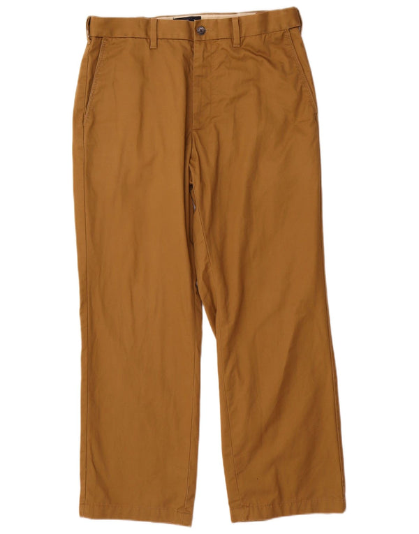 Мужские прямые брюки чинос Marks & Spencer Blue Harbour W34 L29 бежевые