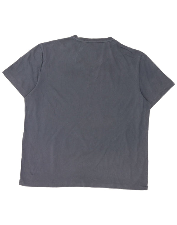 Мужская футболка на заказ Polo Ralph Lauren 2XL темно-синяя