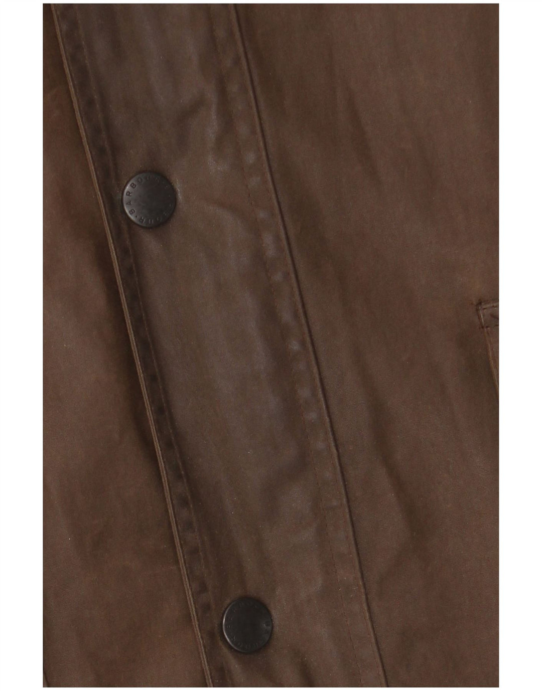 Мужская куртка свободного кроя из вощеного хлопка BARBOUR UK 42 XL, коричневый из полиуретана