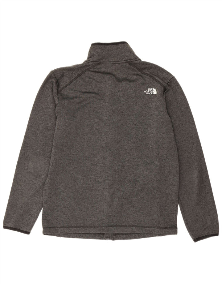 Мужская спортивная куртка The North Face, средний серый полиэстер с крапинками