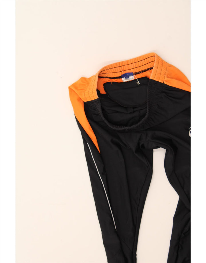 ASICS Womens Tracksuit Trousers UK 12 Medium  Black Colourblock Polyamide Vintage Asics and Second-Hand Asics from Messina Hembry 