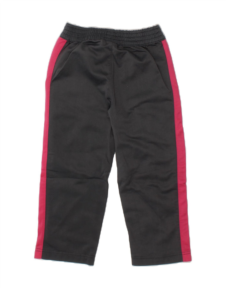 NIKE Girls Tracksuit Trousers 3-4 Years  Grey Colourblock Polyester Vintage Nike and Second-Hand Nike from Messina Hembry 