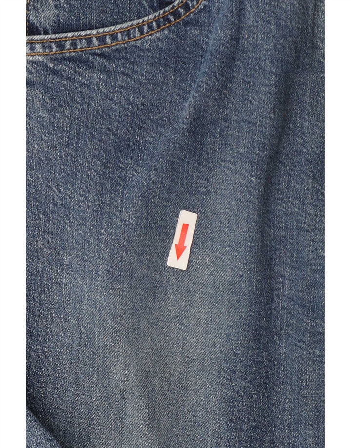 Женские расклешенные джинсы Levi's 525 W28 L34, синий хлопок