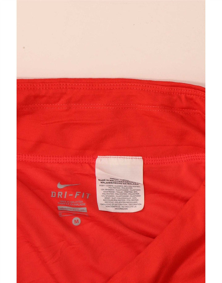 Женские спортивные шорты Nike Dri Fit UK 14, средний красный камуфляжный полиэстер