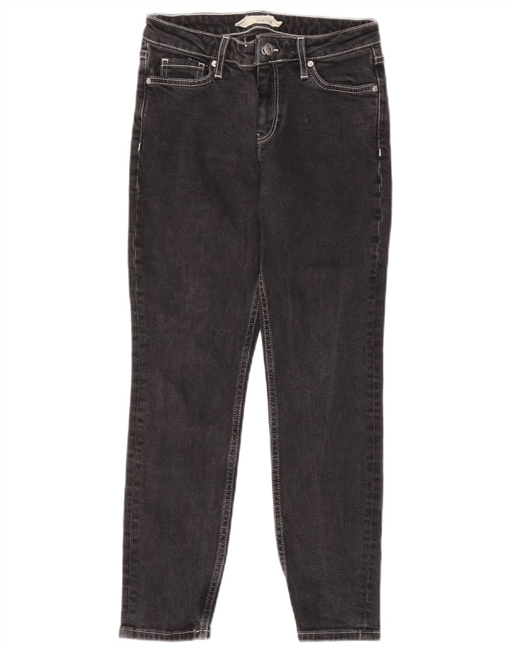TOPSHOP Женские укороченные джинсы Baxter Slim W26 L25, черные