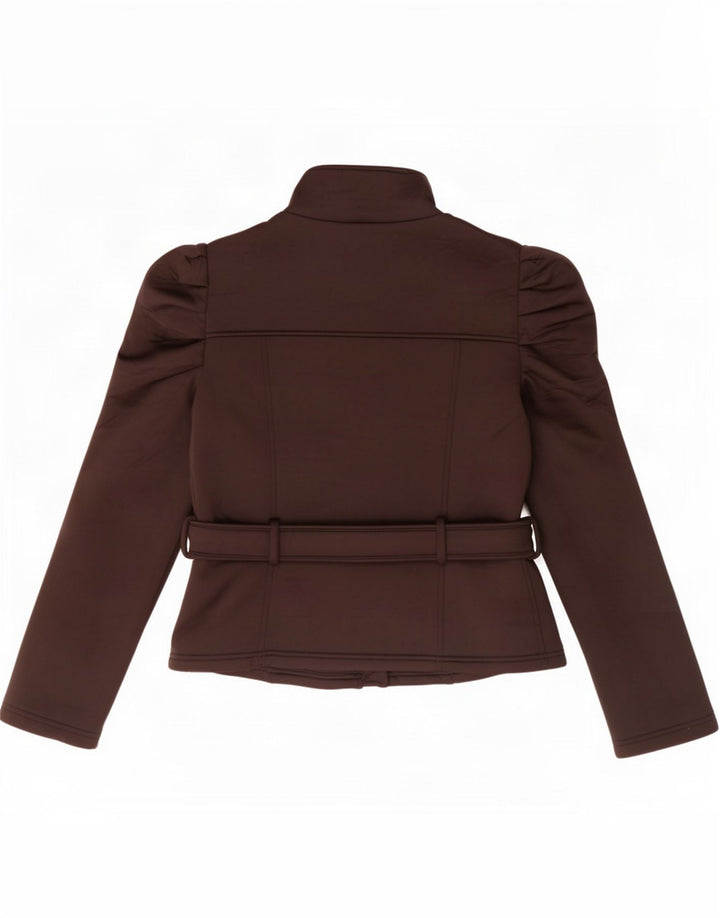 Женский бомбер Zara UK 18 XL, черный полиэстер