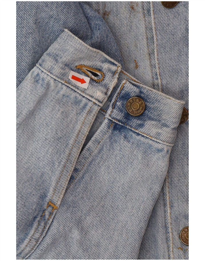 Мужская джинсовая куртка CARRERA UK 40, большая синяя