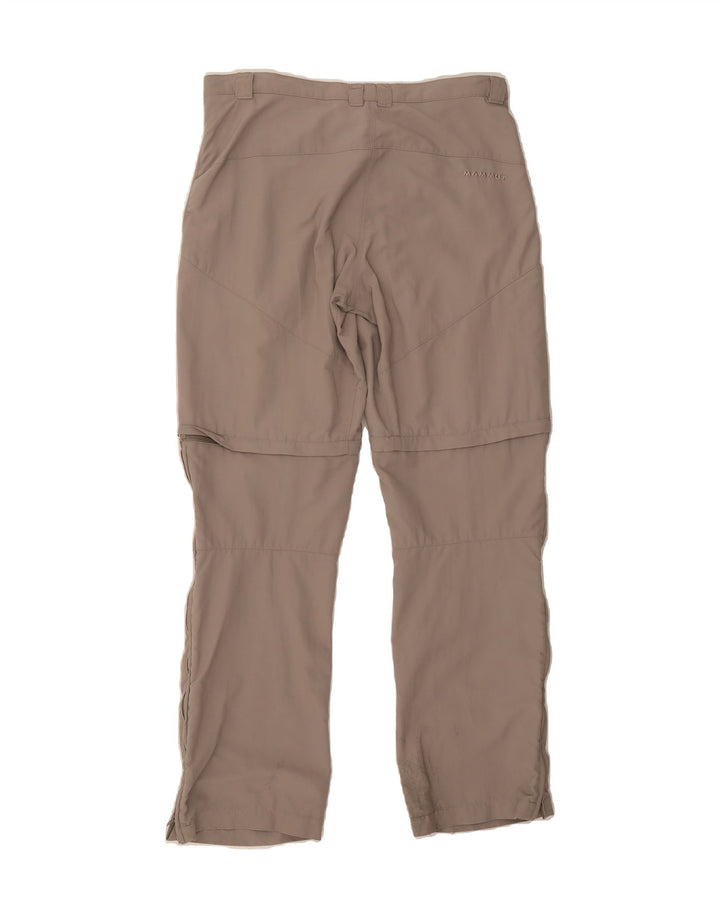 MAMMUT Womens Straight Cargo Trousers EU 42 Medium W32 L32 Beige Nylon Vintage Mammut and Second-Hand Mammut from Messina Hembry 