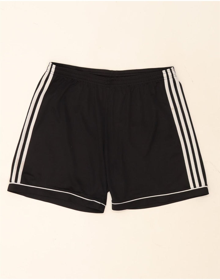 Мужские спортивные шорты ADIDAS Climalite, большие черные, полиэстер