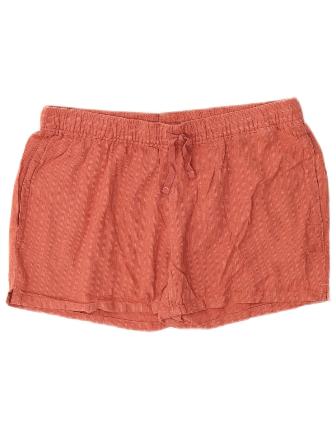 PATAGONIA Женские шорты чинос, маленькие W27, темно-бордовые в полоску, конопля