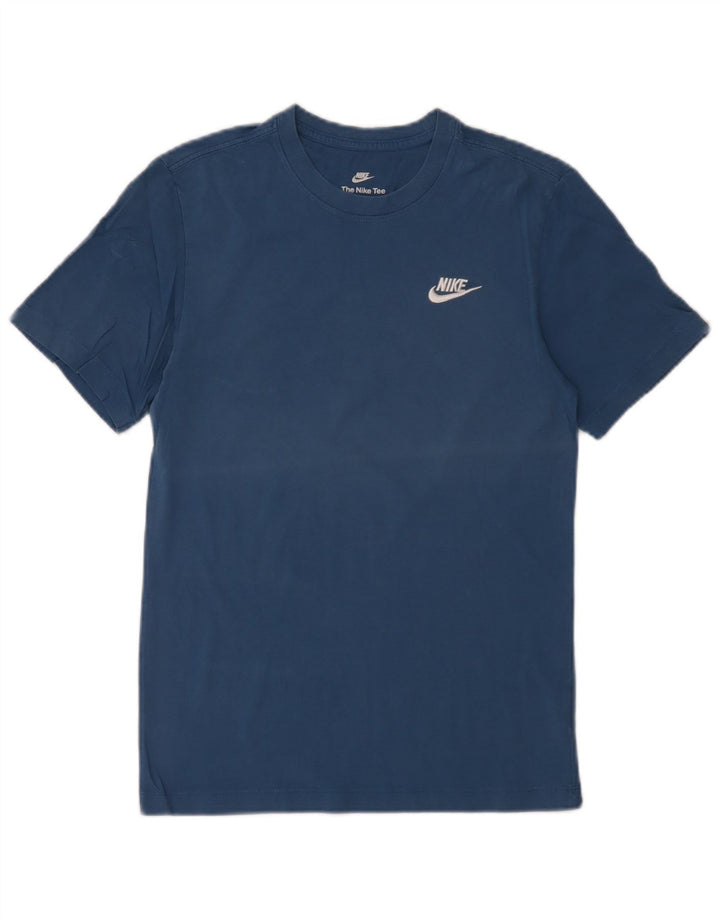 Мужская футболка Nike Top XS, синяя, хлопок