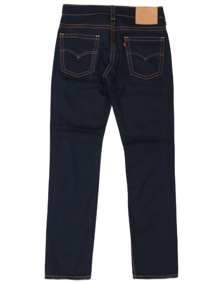 Мужские джинсы Levi's 511 Slim W32 L34 Темно-синие, хлопок
