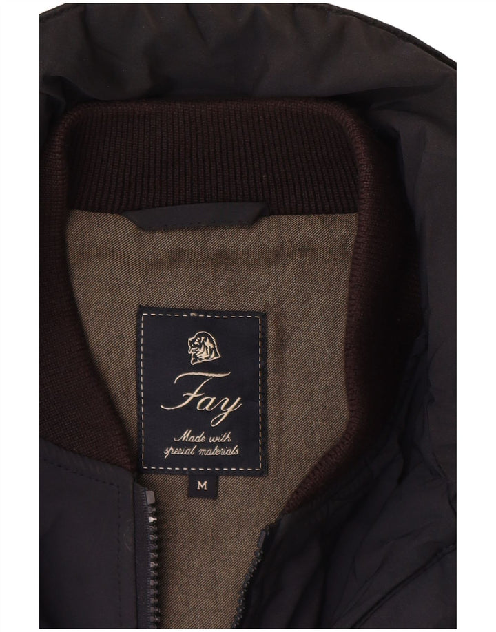 Мужская куртка FAY UK 38, средний темно-синий, полиэстер