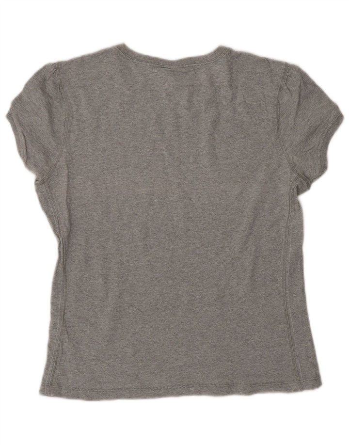 CHAMPION Womens Heritage Classics T-Shirt Top UK 12 Medium Grey Flecked Vintage Champion and Second-Hand Champion from Messina Hembry 