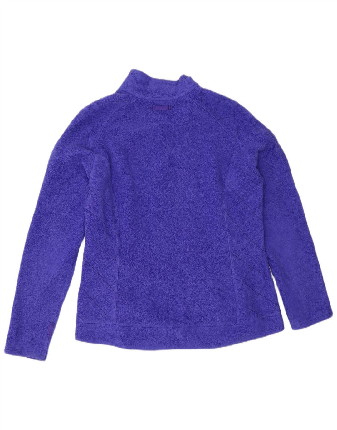 Женская флисовая куртка EDDIE BAUER UK 14, средний фиолетовый полиэстер