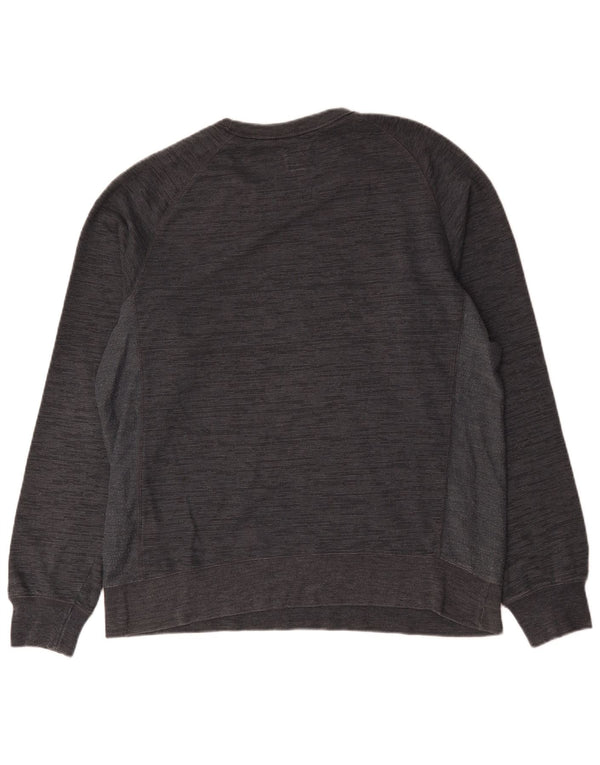 Champion Mens Sweatshirt Jumper XL Grey Flecked Cotton