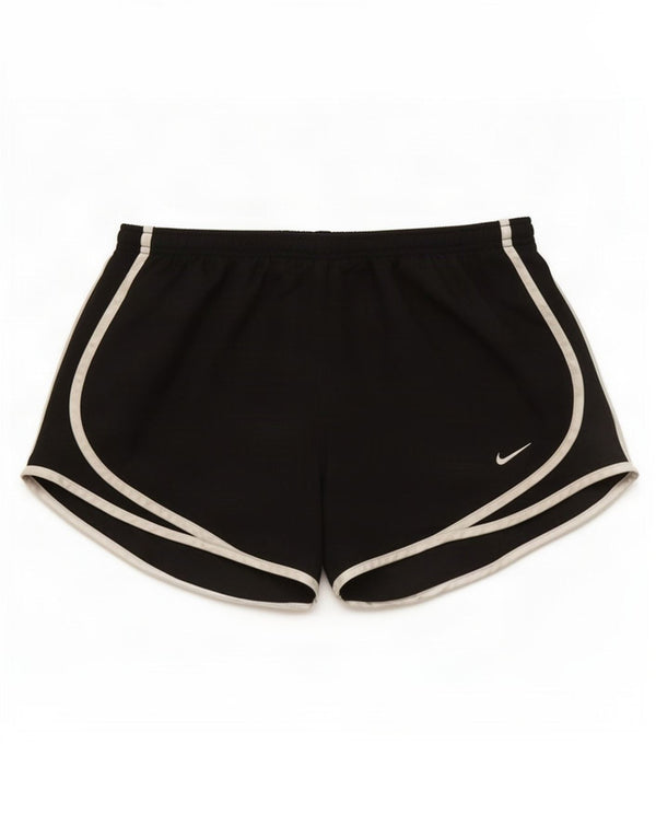 Женские спортивные шорты Nike Dri Fit UK 12, средний черный, полиэстер