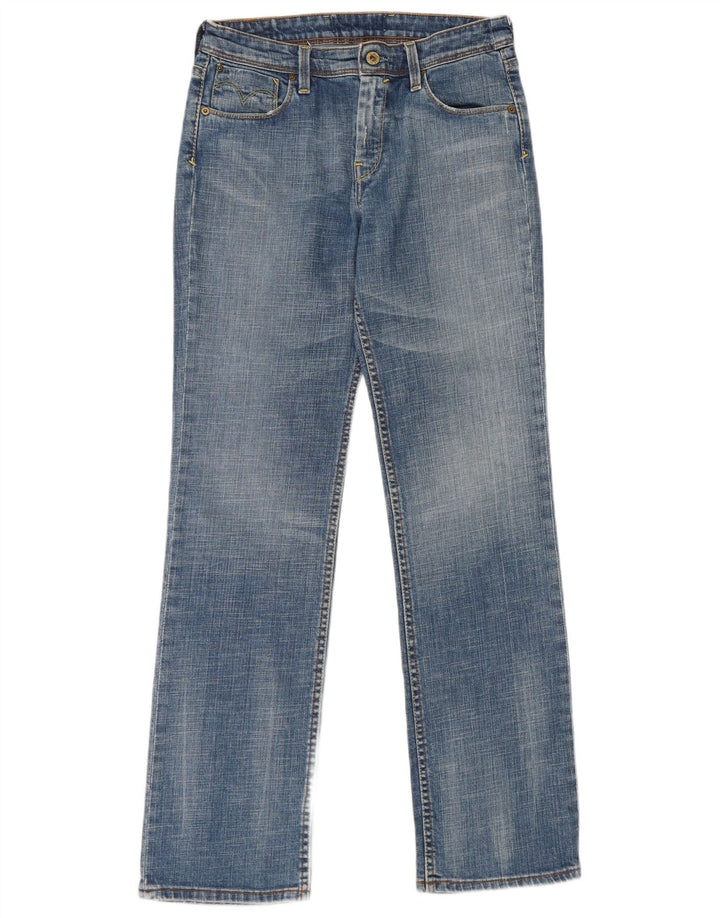 Женские прямые джинсы Levi's W29 L32 синие, хлопок