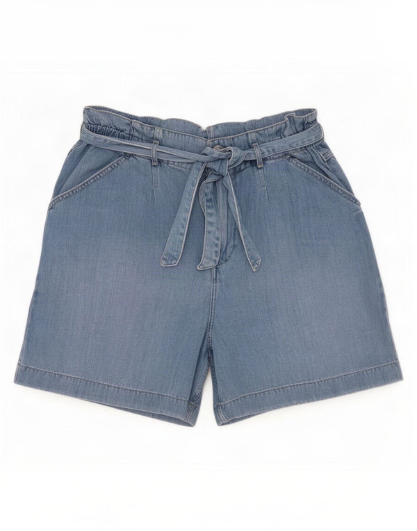 Женские джинсовые шорты с высокой талией Tommy Hilfiger XL W36 Синие из лиоцелла